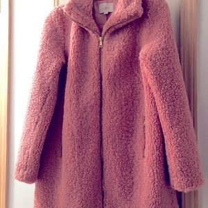 Loft Sherpa Funnel Coat